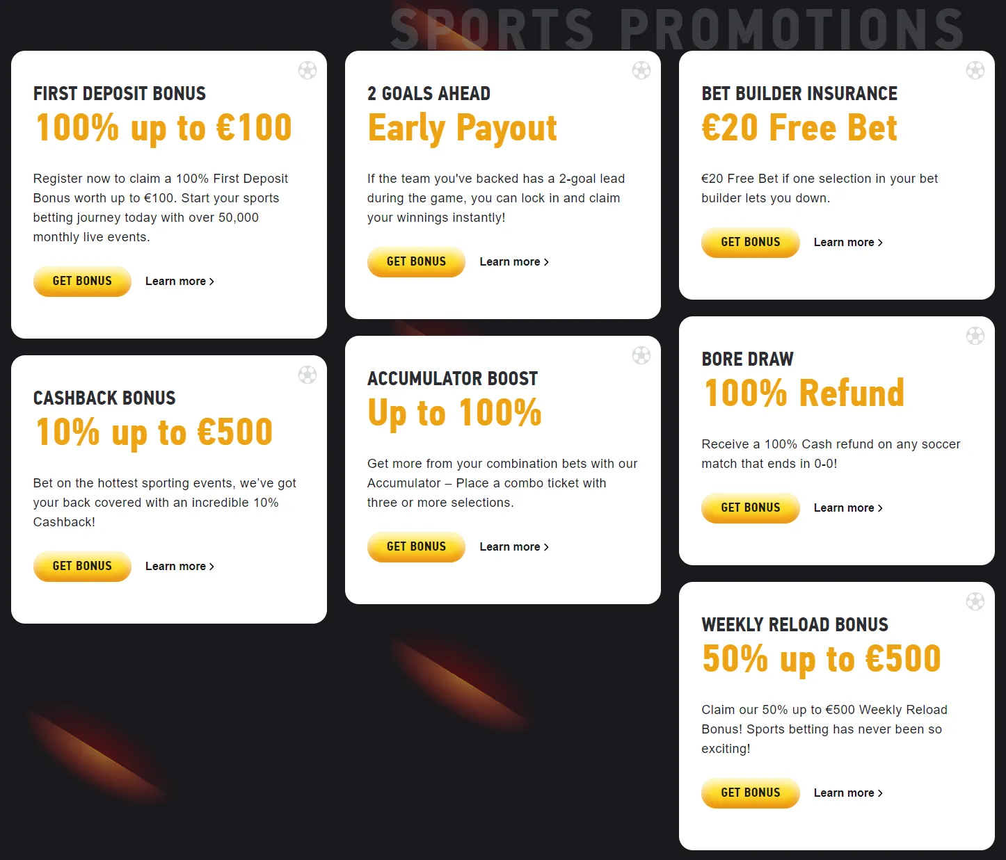 FEZbet sport promotions